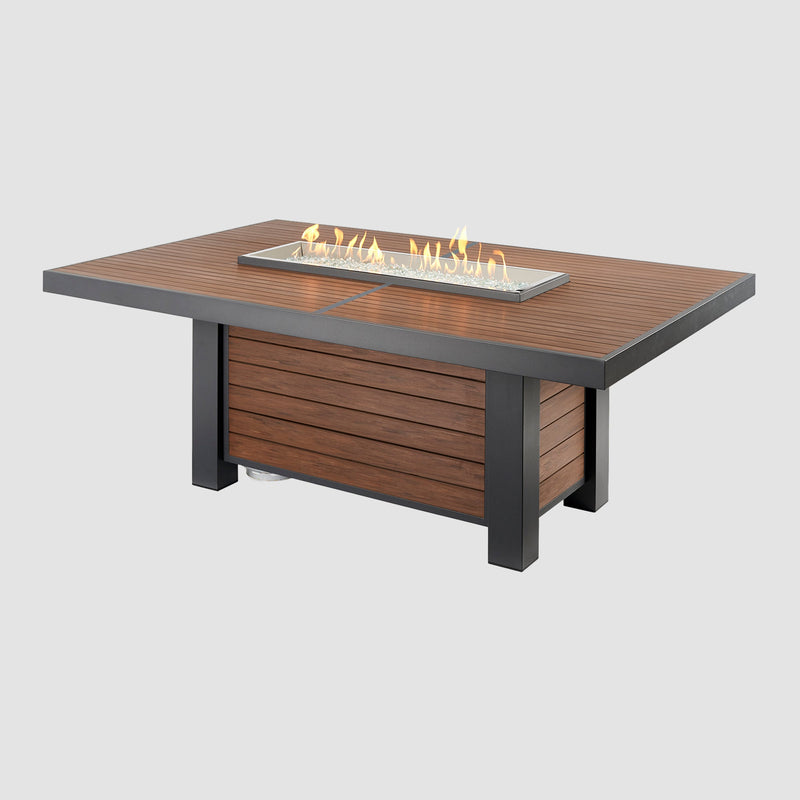 Outdoor GreatRoom Kenwood Rectangular Fire Table