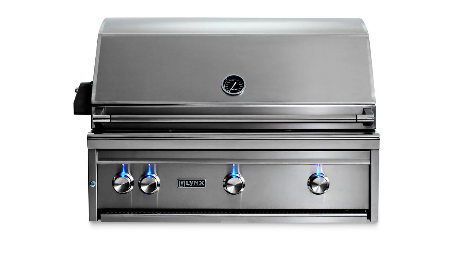 LYNX PROFESSIONAL BUILT-IN GRILL - TRIDENT BURNERS, FLAMETRAK AND ROTISSERIE