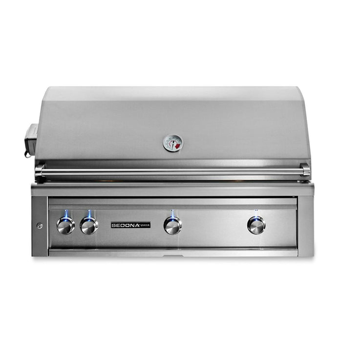 LYNX SEDONA 42" Built-In Grill with Rotisserie, 1 Prosear Infrared Burner and 2 Stainless Steel Burners
