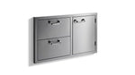 Sedona by Lynx Access Door & Enclosed Double Drawers