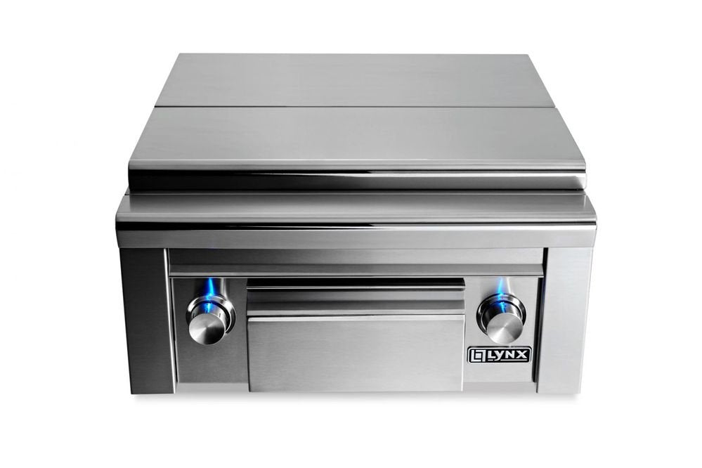 Lynx Professional Double Side Burner w/ Integrated Prep Center – LSB2PC-1