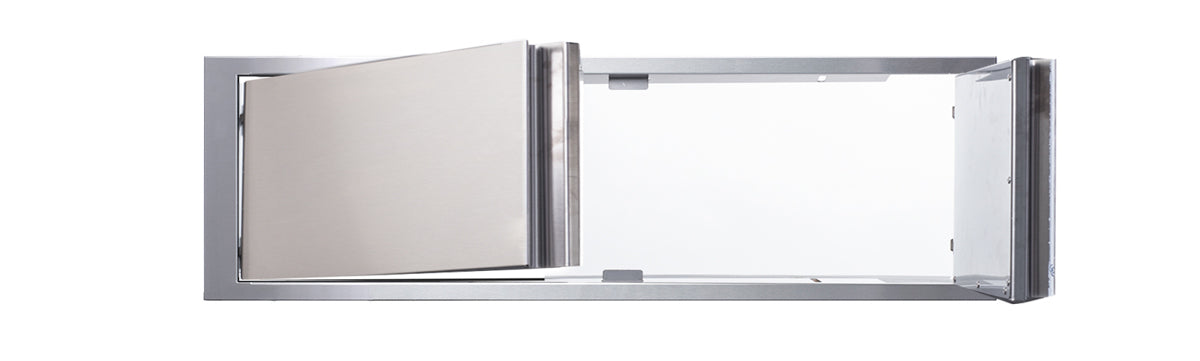 Memphis 42" Elite Lower Access Doors – open