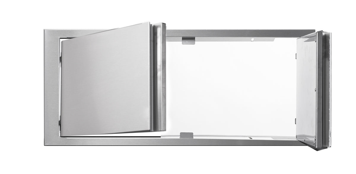Memphis 30" Pro Lower Access Doors – open