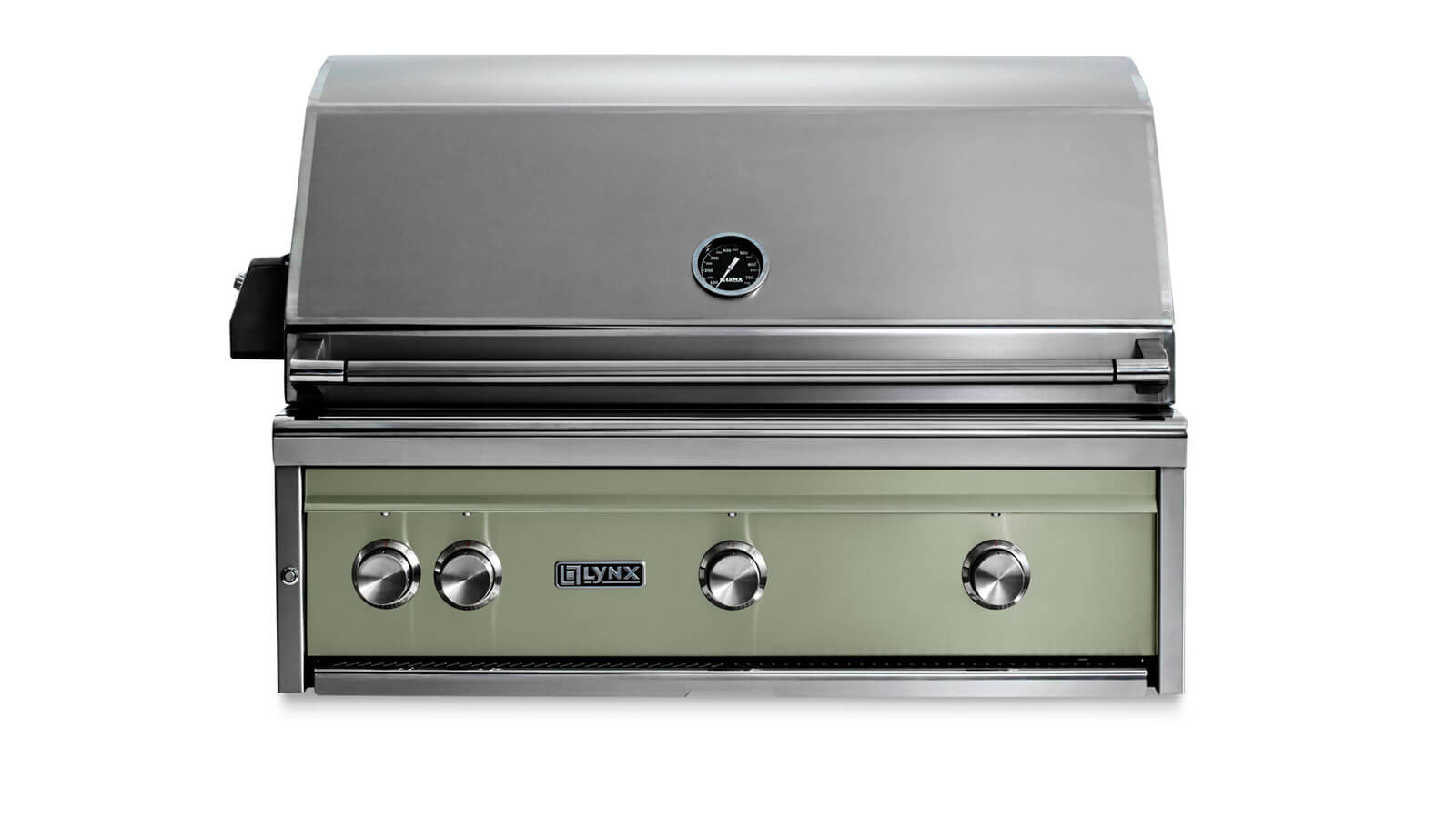 LYNX PROFESSIONAL BUILT-IN GRILL - TRIDENT BURNERS, FLAMETRAK AND ROTISSERIE