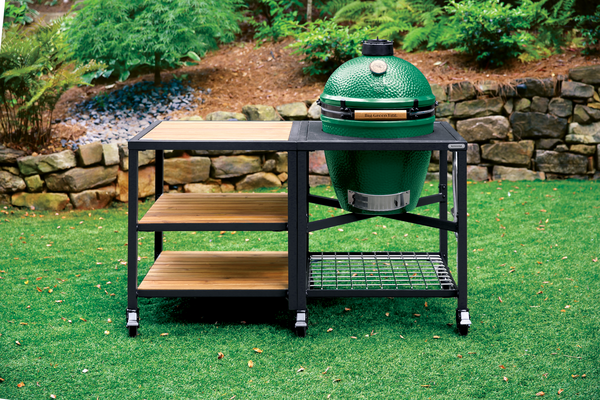 Big Green Egg EGG Frame w/ Stainless Grid Insert for Modular Nest System