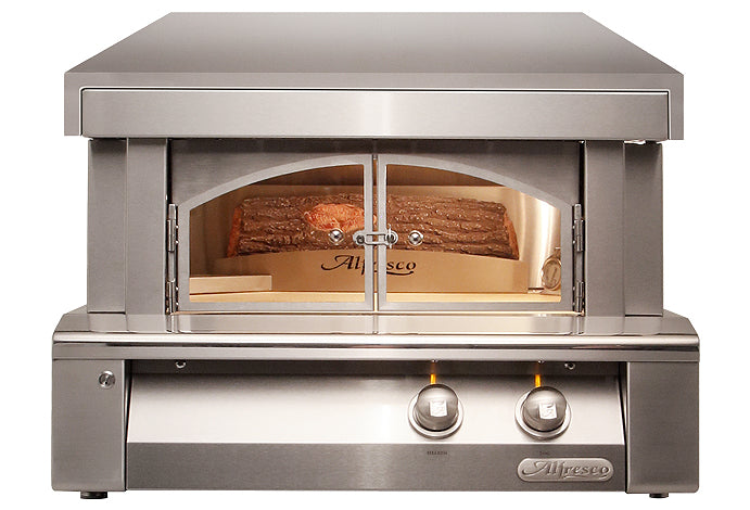 Alfresco AXE 30" Built-In Pizza Oven Plus – front