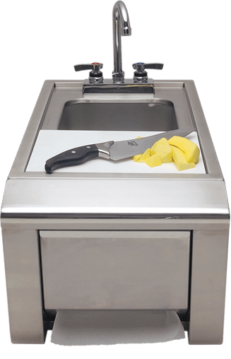 Alfresco 14" Prep & Hand Wash Sink