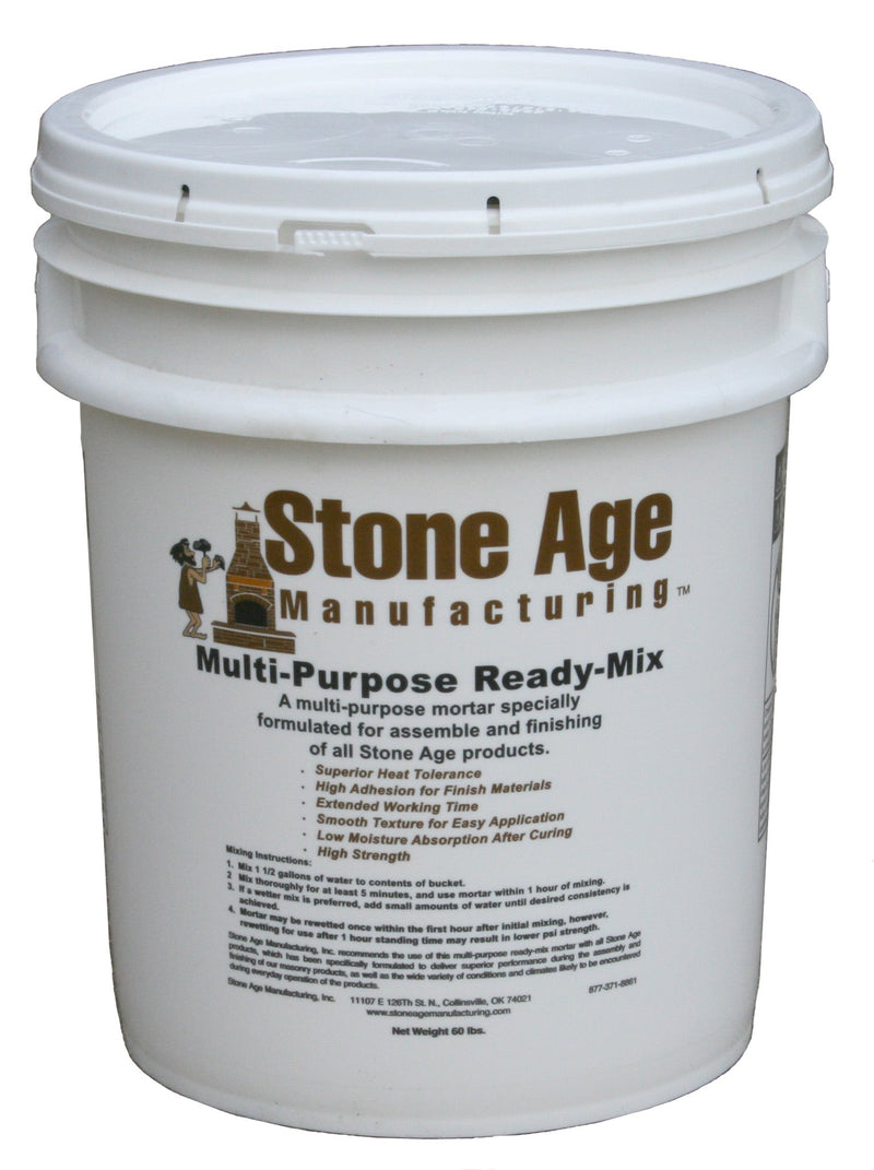Stone Age Xtreme Heat Mortar Mix, 60 lb Bucket