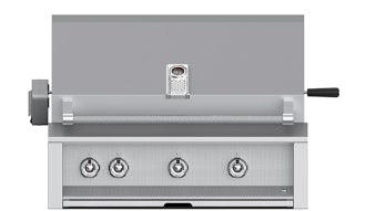 Aspire by Hestan 36" Built-In Gas Grill w/ 2 U-Burners, 1 Sear Burner & Rotisserie