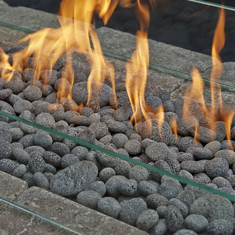 Fire Garden Tumbled Stone Media