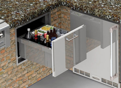 Alfresco 26" Under-Counter Ice Drawer & Beverage Center