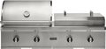 Coyote 50" Built-In Combo Gas & Flat Top Grill