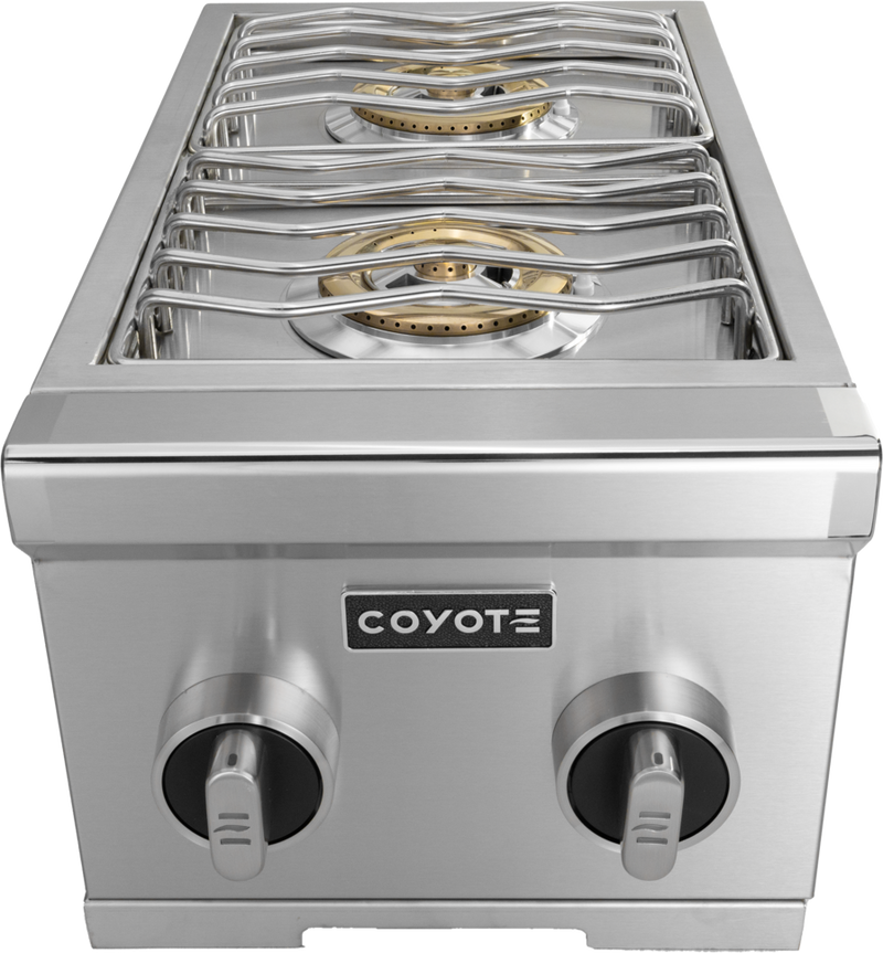 Coyote Built-In Double Side Burner