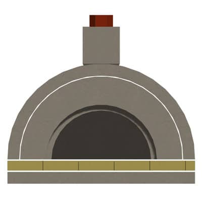 Stone Age 48" Amerigo Pizza Oven Kit