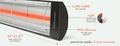 Infratech CD-Series CD-30 3,000W Heater (33")