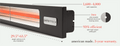 Infratech Slimline SL-40 4,000W Heater (63 1/2")