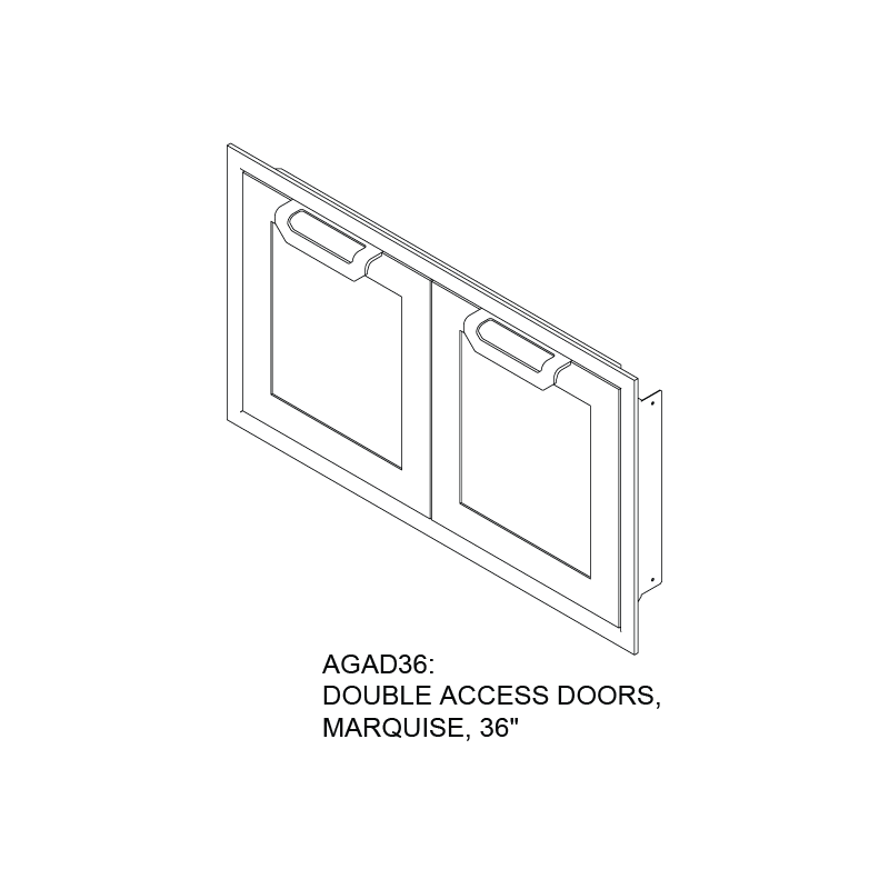 Hestan Double Access Doors – view 4