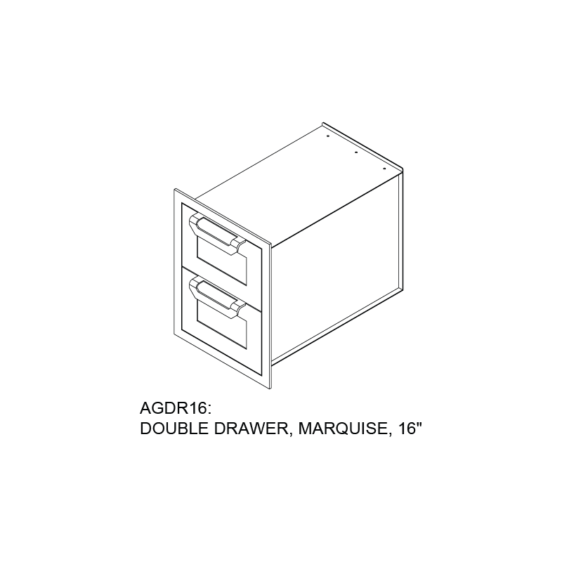 Hestan 16" Double Drawer – view 6