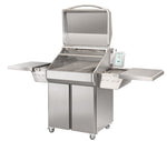 Memphis Pro ITC3 Freestanding Pellet Grill on Cart – lid open