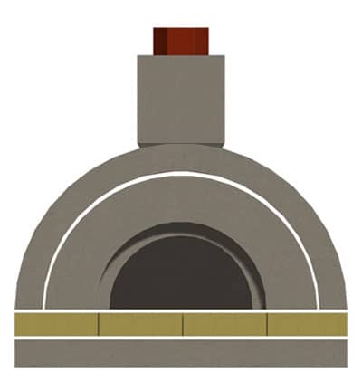 Stone Age 36" Mezzo Pizza Oven Kit