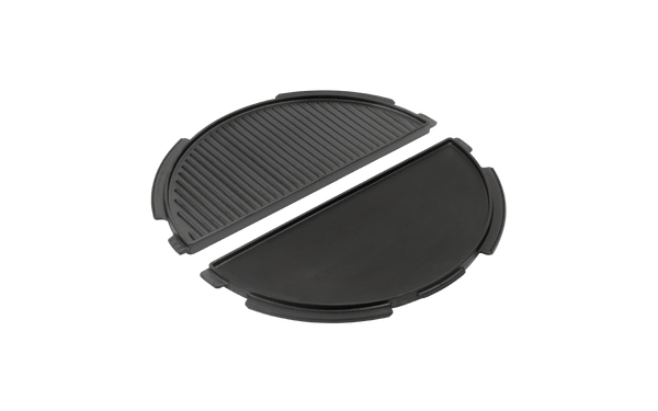 Big Green Egg Half Moon Cast Iron Plancha